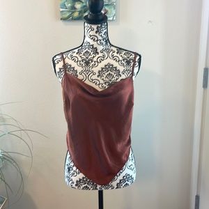 Self Esteem Cooper Brown Tank